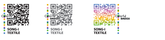 QR Code & Logytype or Normal text